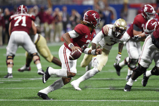 Jalen Hurts in 2017